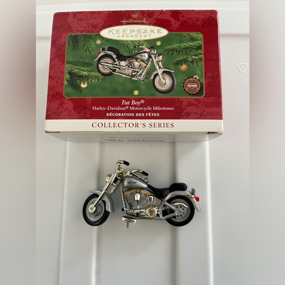 Hallmark HD  Collector’s Series “FAT BOY” Motorcycle
Ornament
